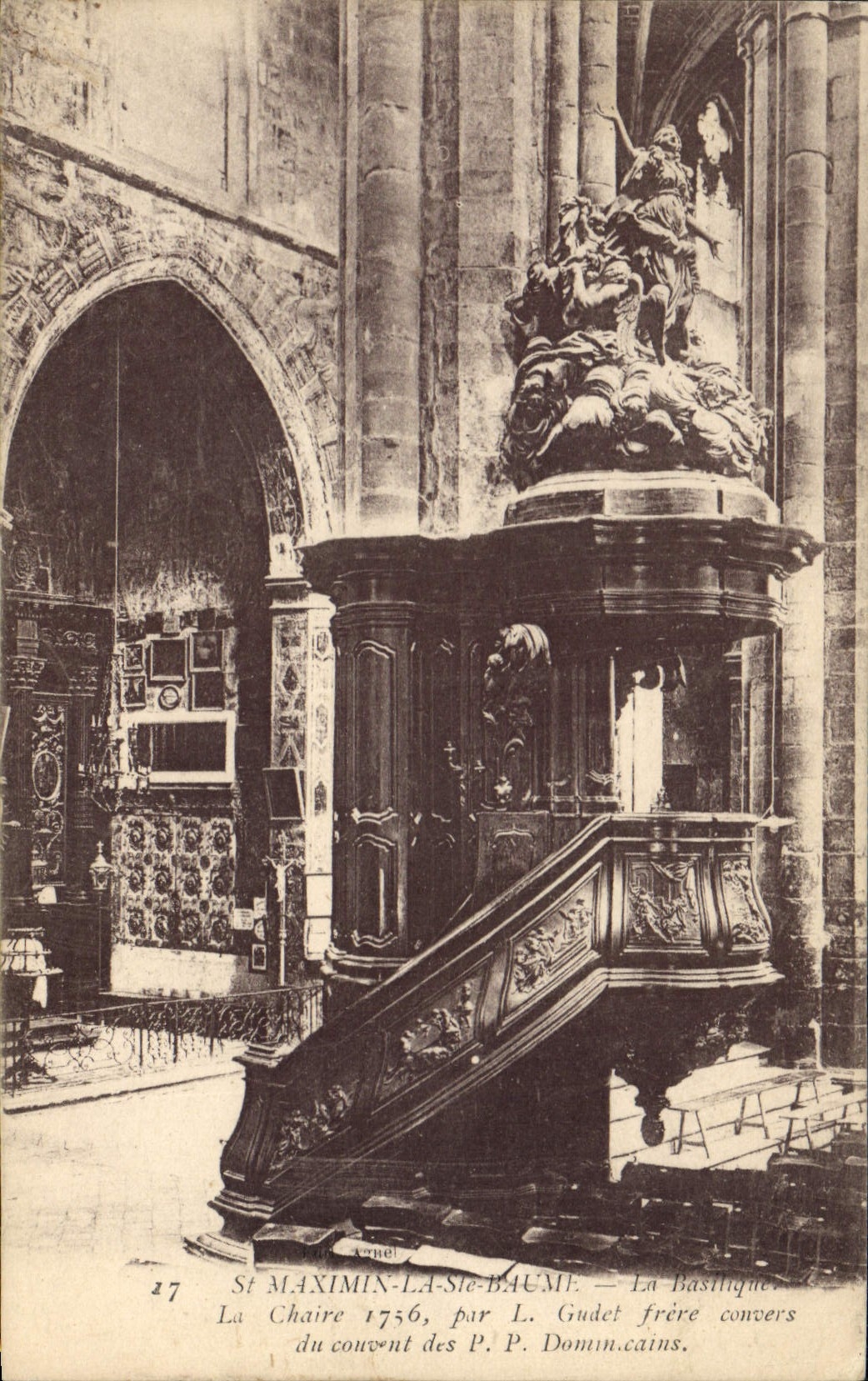 CPA St Maximin La Ste Baume La Basilique 