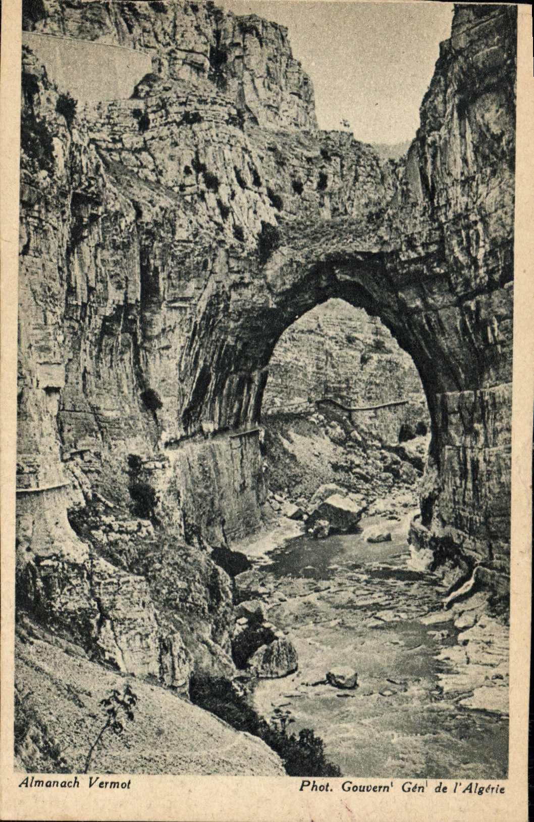 CPA Constantine Les Gorges du Rhumel 