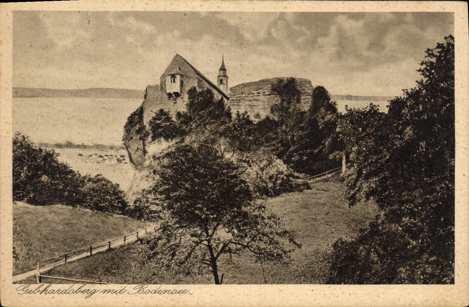 CPA Gebhardsberg mit Bodensee