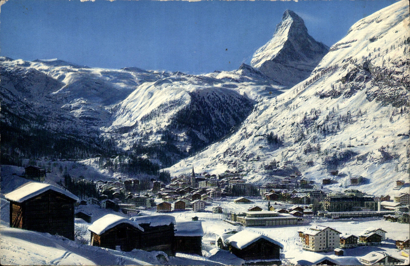 CPA Zermatt mit Matterhorn 