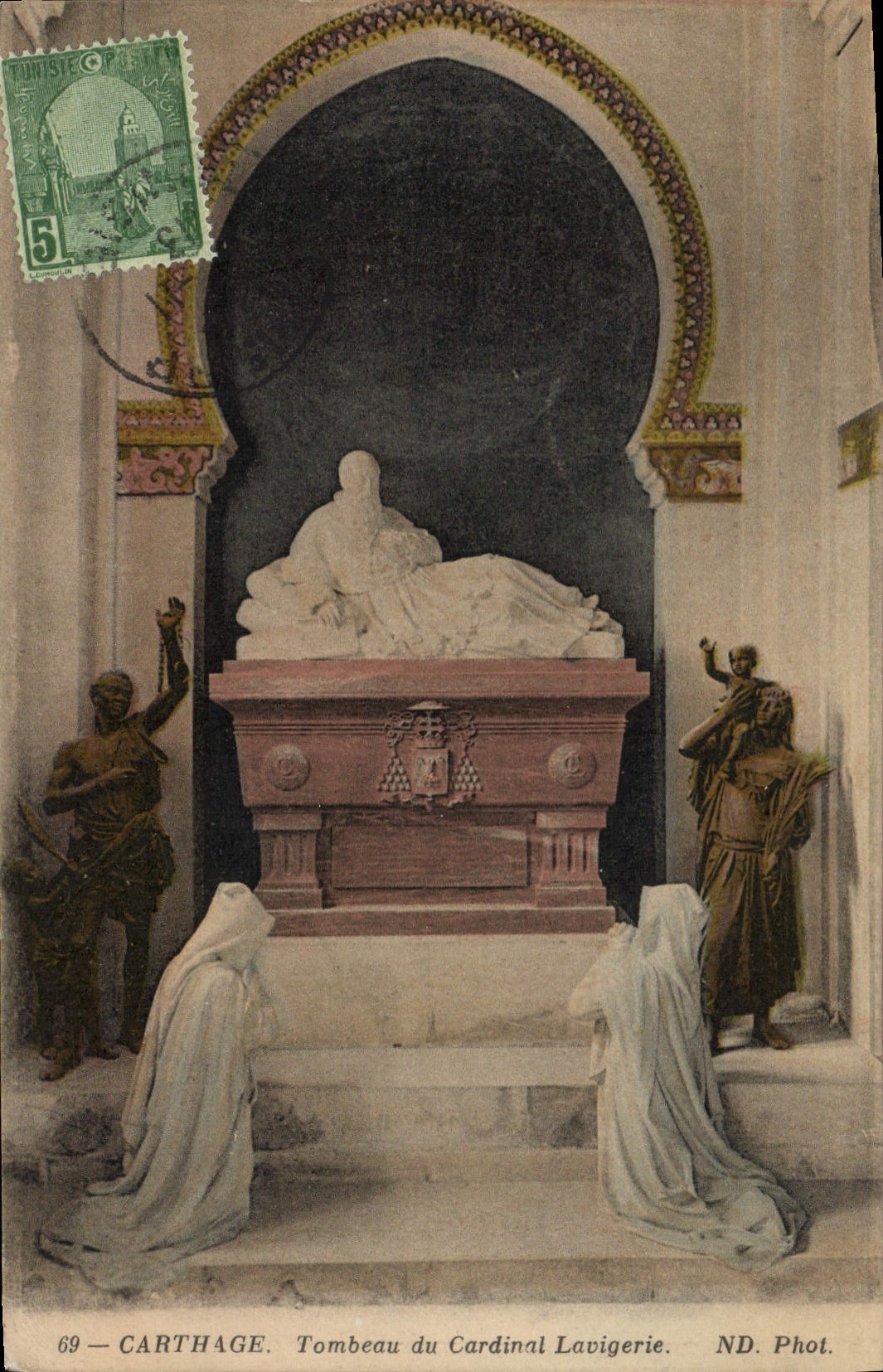 CPA Carthage Tombeau du Cardinal Lavigerie 