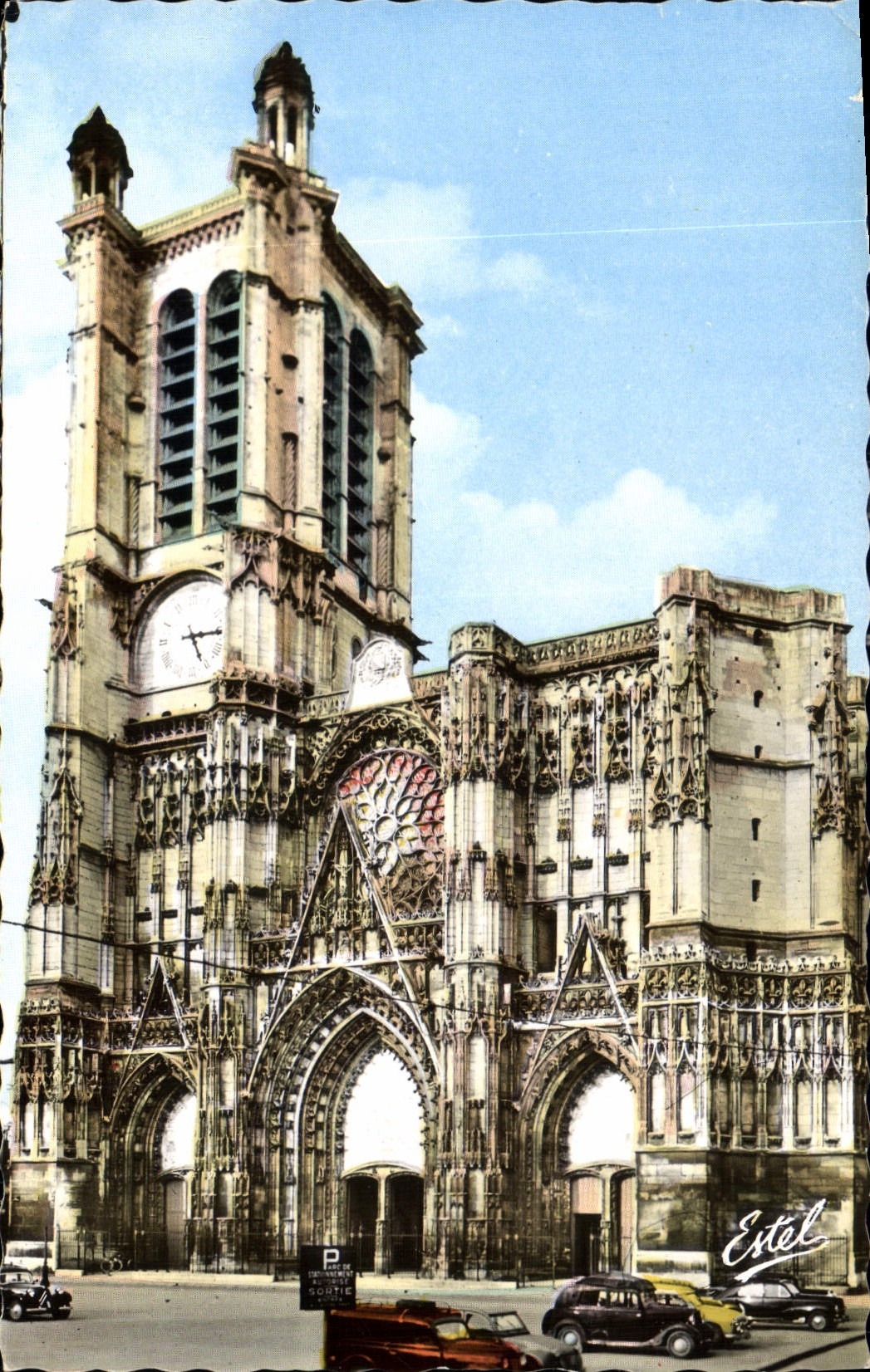 CPA Troyes Aube La Cathedrale 