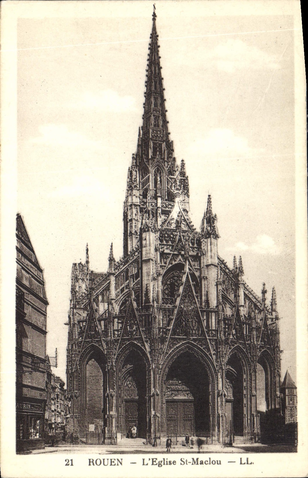 CPA Rouen L'Eglise St Maclou 