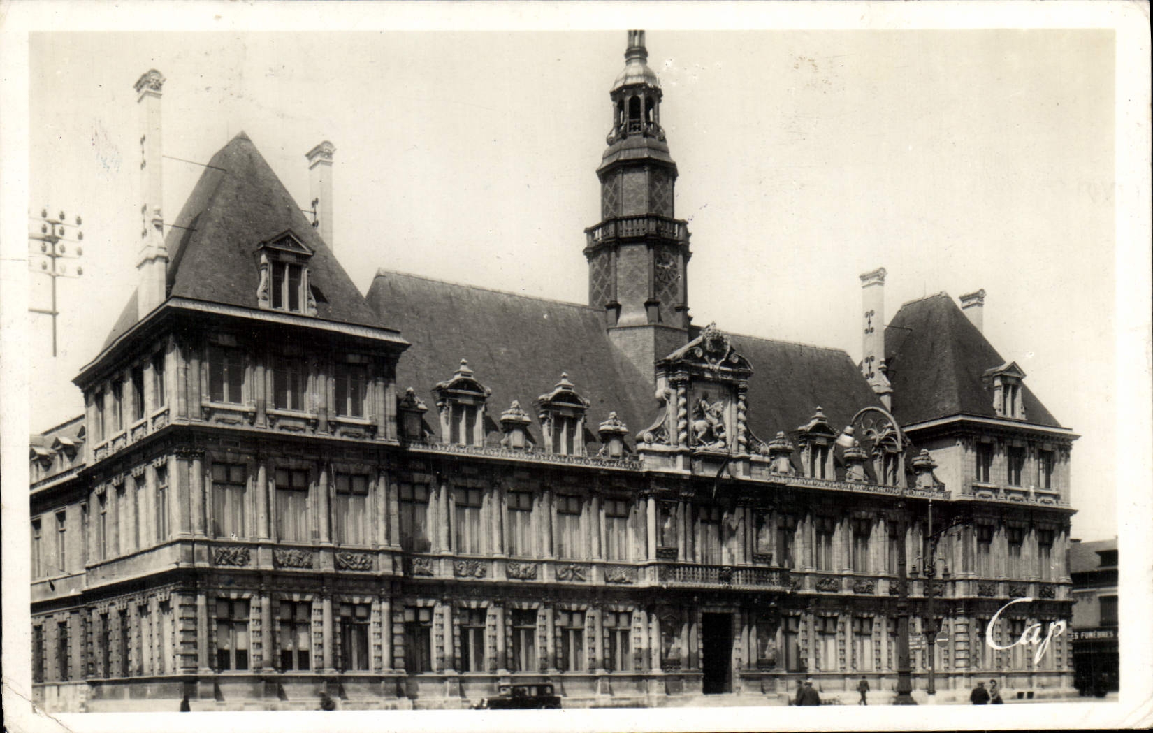 CPA Reims L'Hotel de Ville 