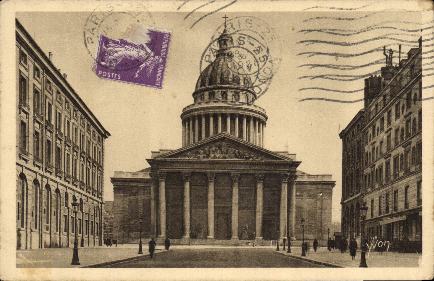 CPA Paris Le Pantheon 