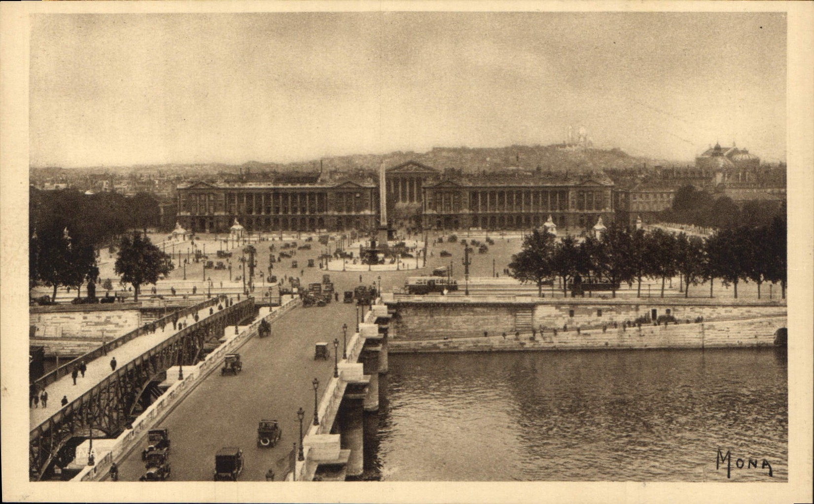 CPA Paris La Place de la Concorde 
