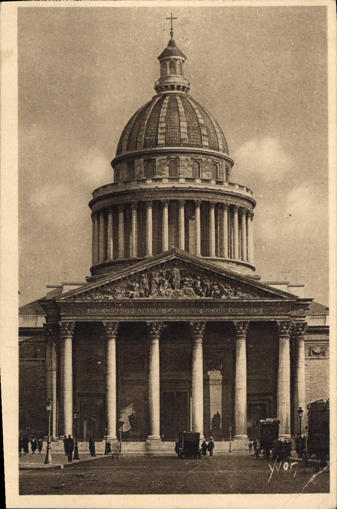 CPA Paris Le Pantheon 