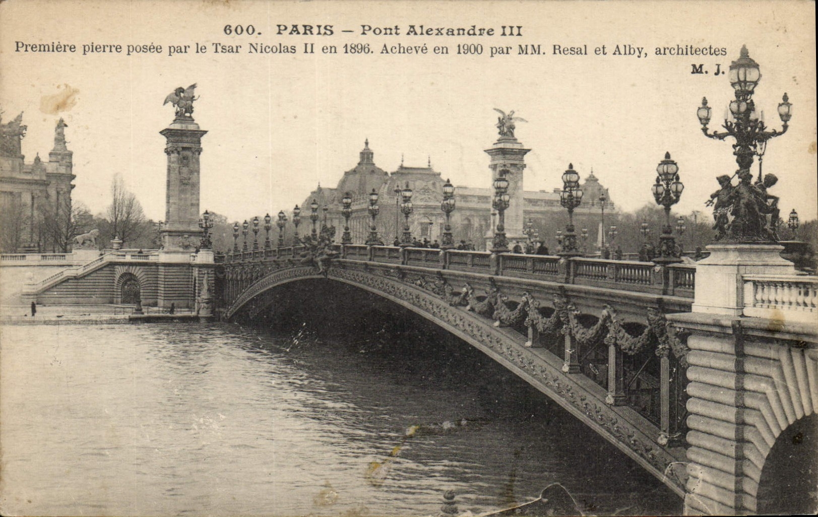 CPA Paris Pont Alexandre III 