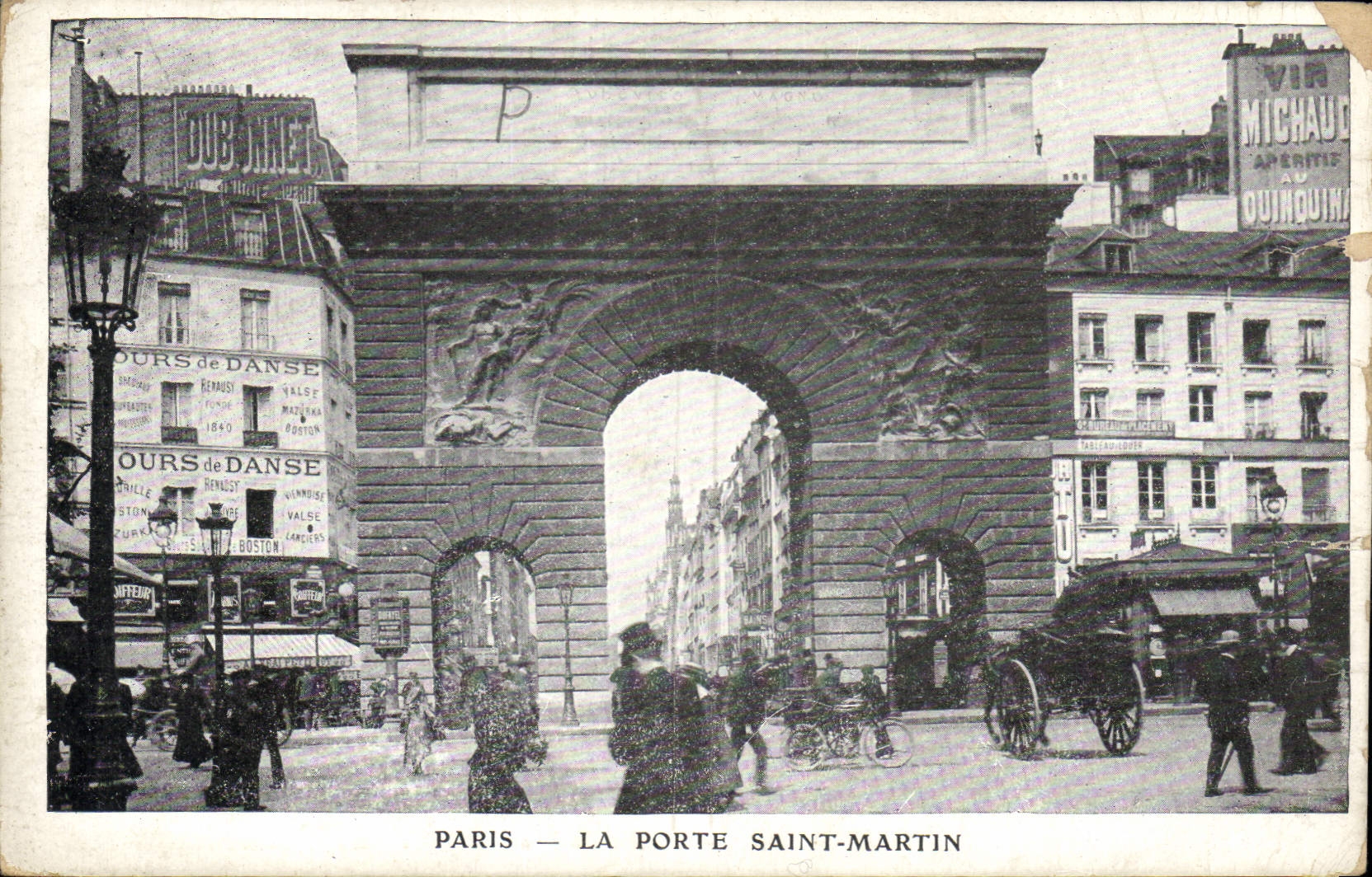 CPA Paris La Porte Saint Martin 