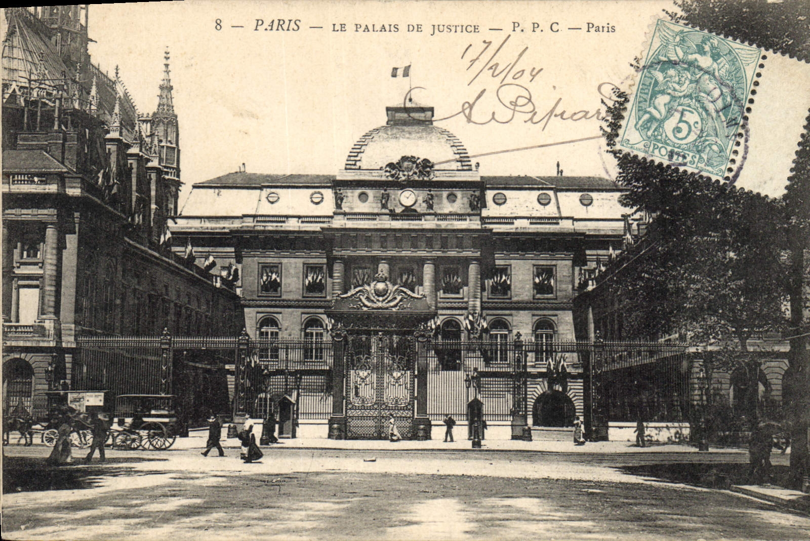 CPA Paris le Palais de Justice 
