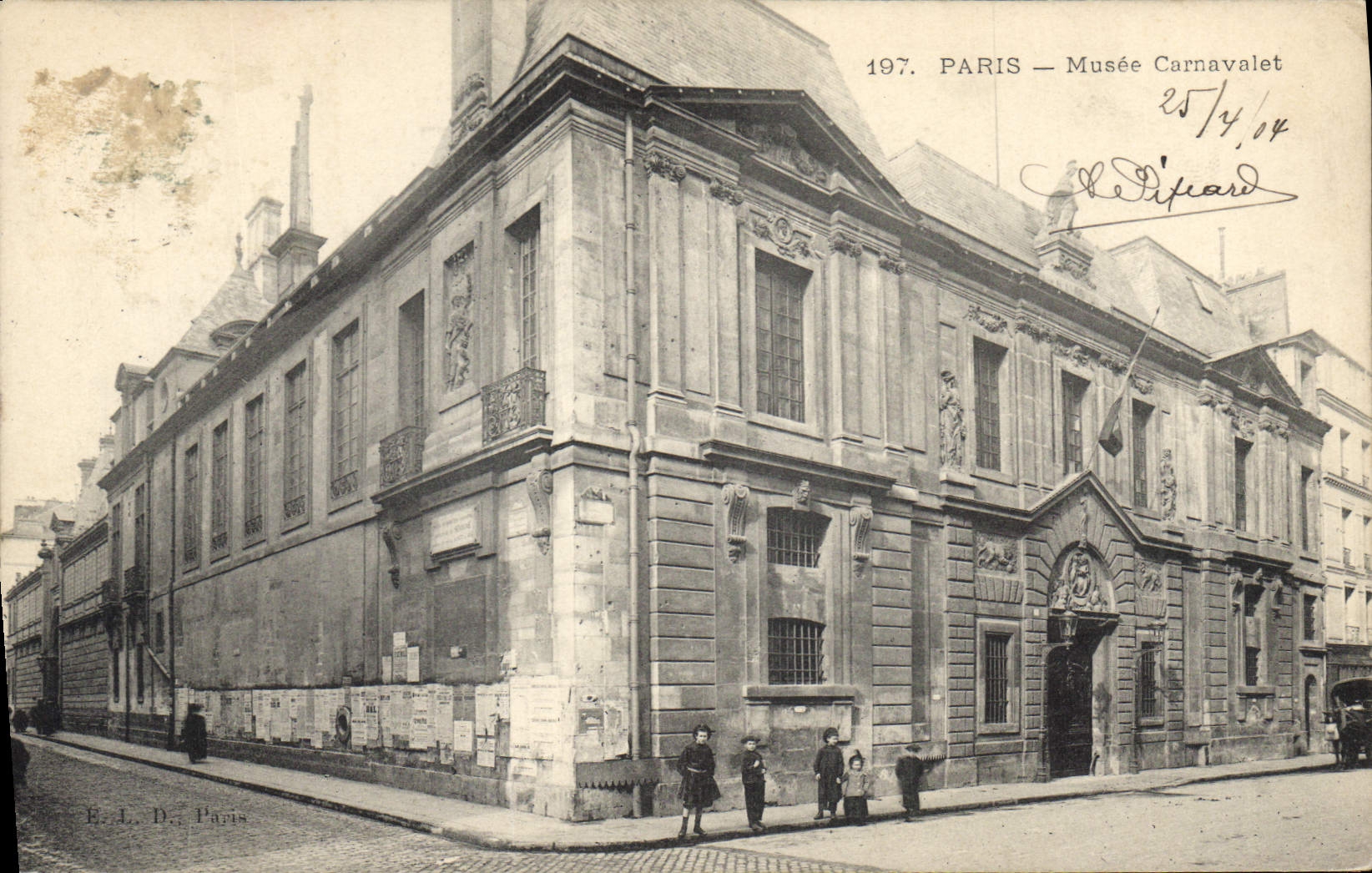 CPA Paris Musee Carnavalet 