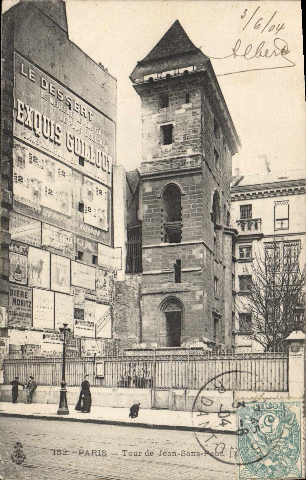 CPA Paris Tour de Jean Sans Peur 