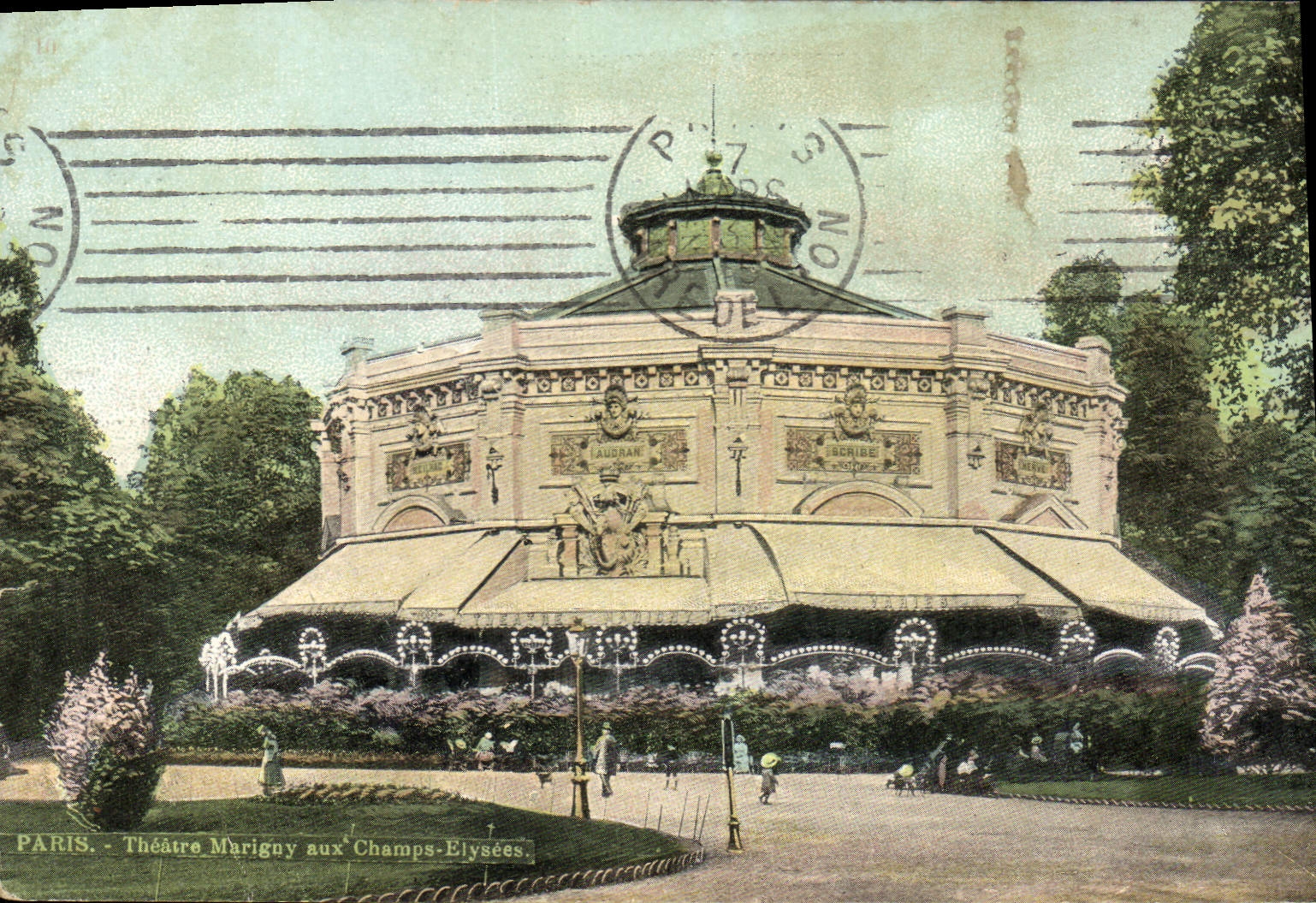 CPA Paris Theatre Marigny aux Champs Elysees 