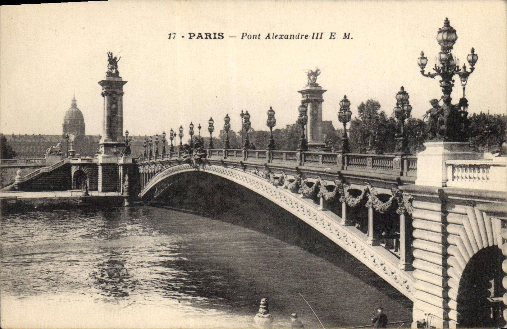 CPA Paris Pont Alexandre III 
