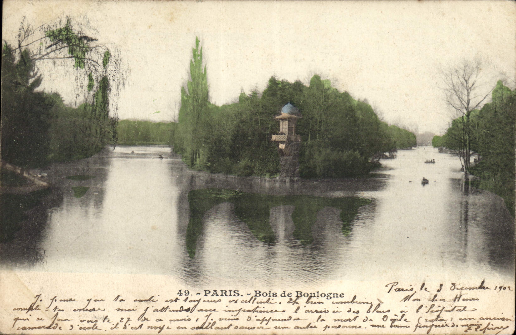 CPA Paris Bois de Boulogne 