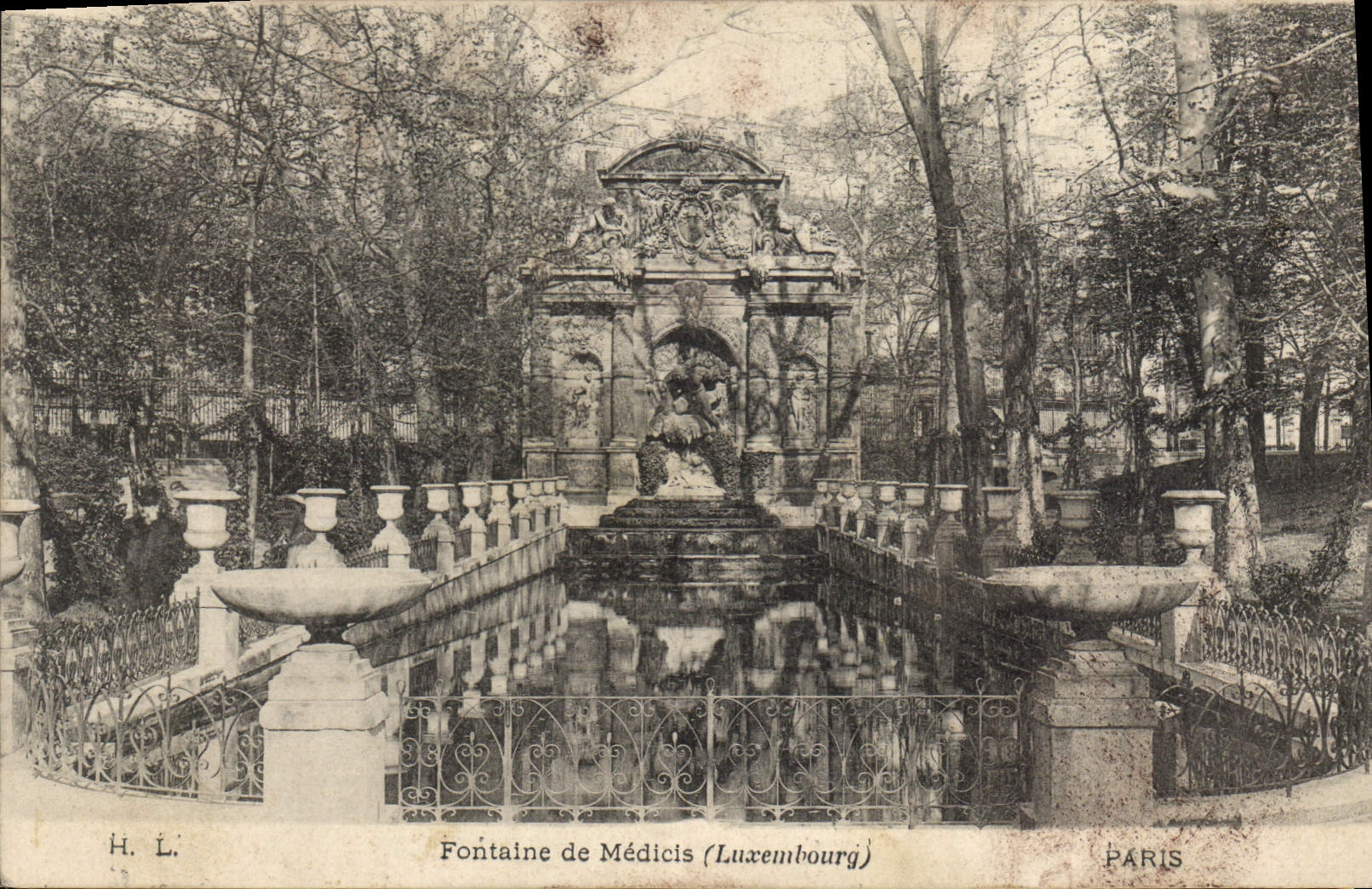 CPA Paris Fontaine de Medicis Luxembourg 