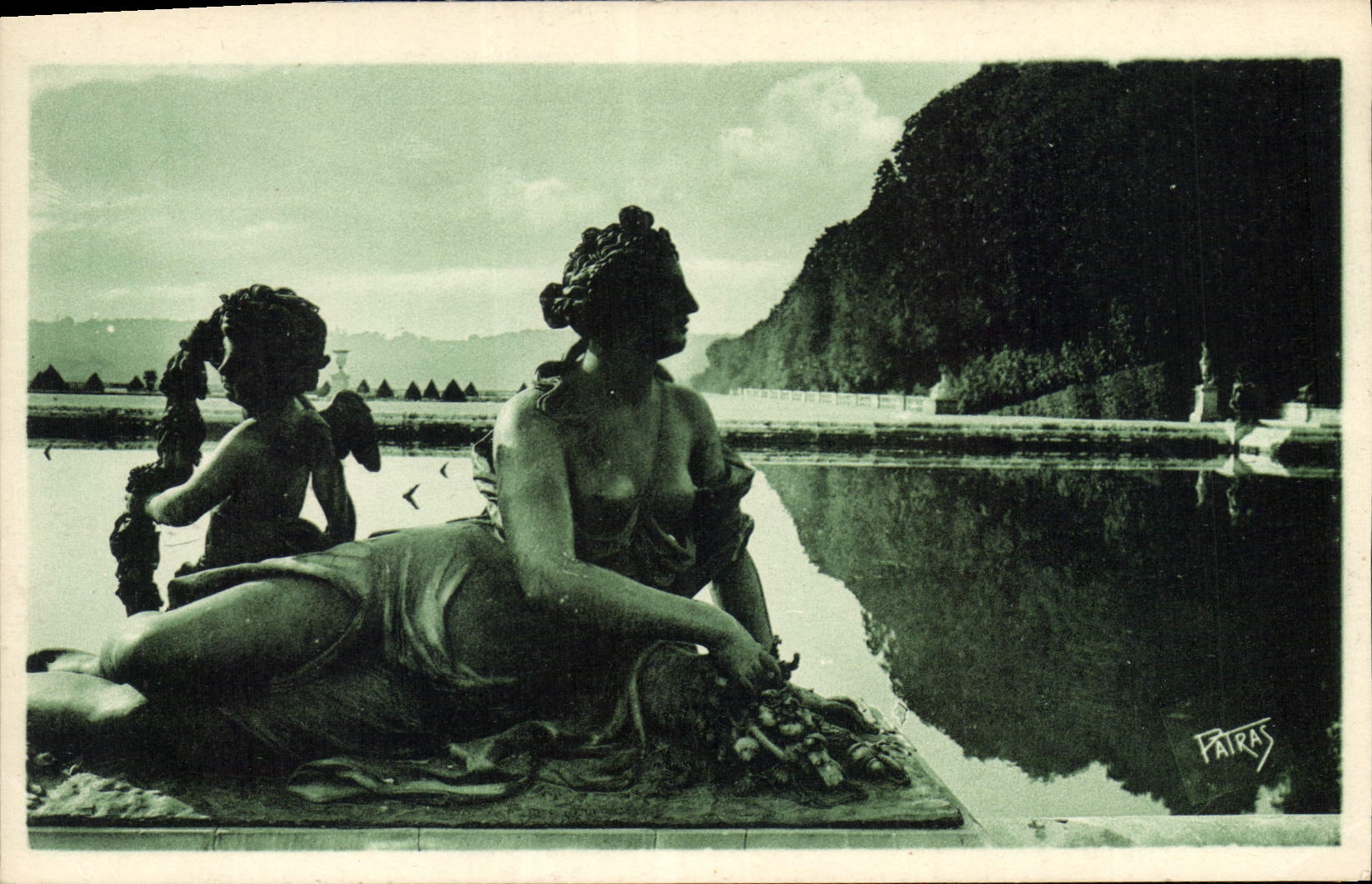 CPA Les Jolis Coins de Paris Versailles Parterre d'Eau Nymphe 