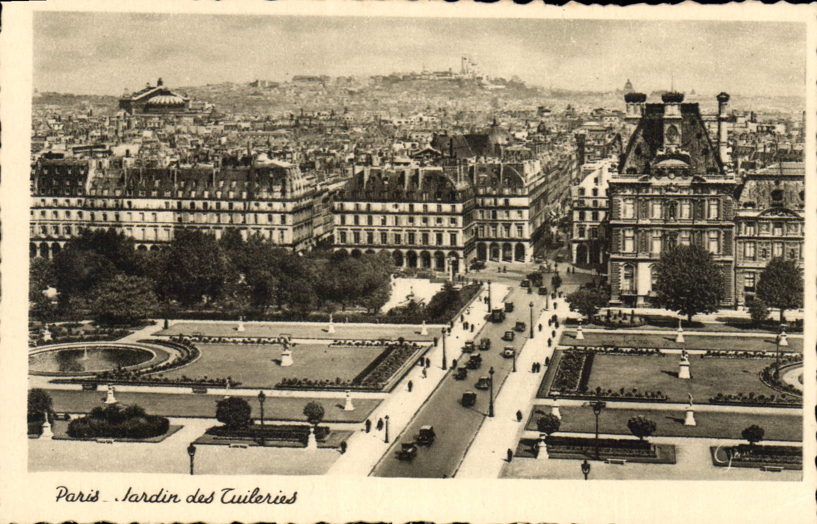 CPA Paris Jardin des Tuileries 