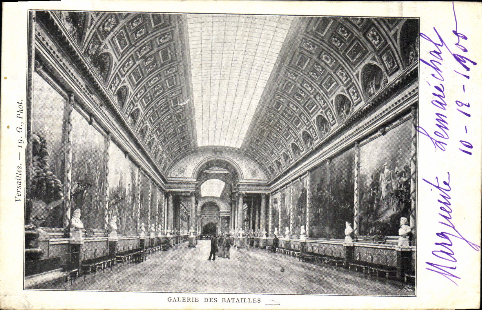 CPA Galerie des Batailles 