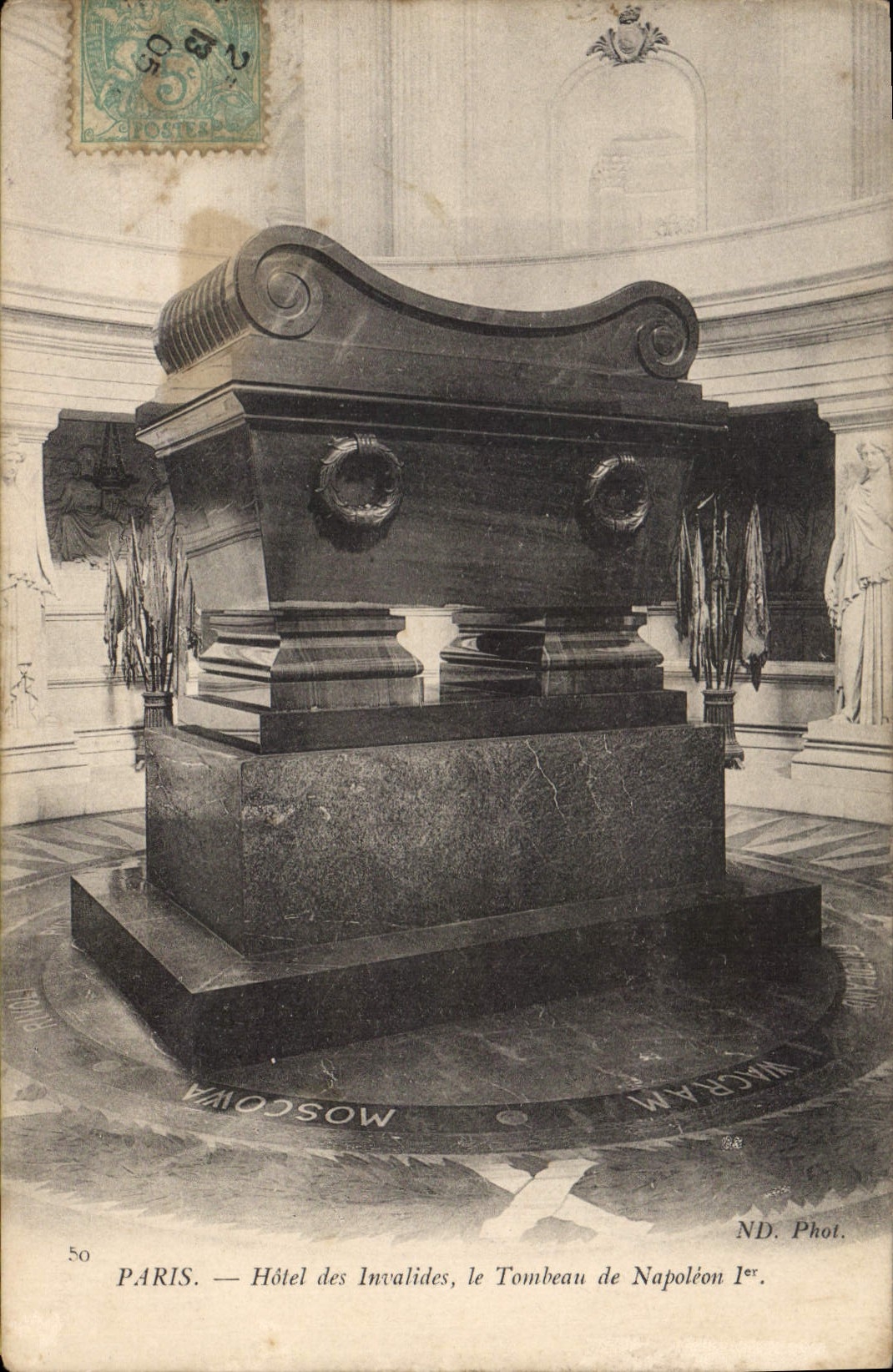 CPA Paris Hotel des Invalides le Tombeau de Napoleon Ier 