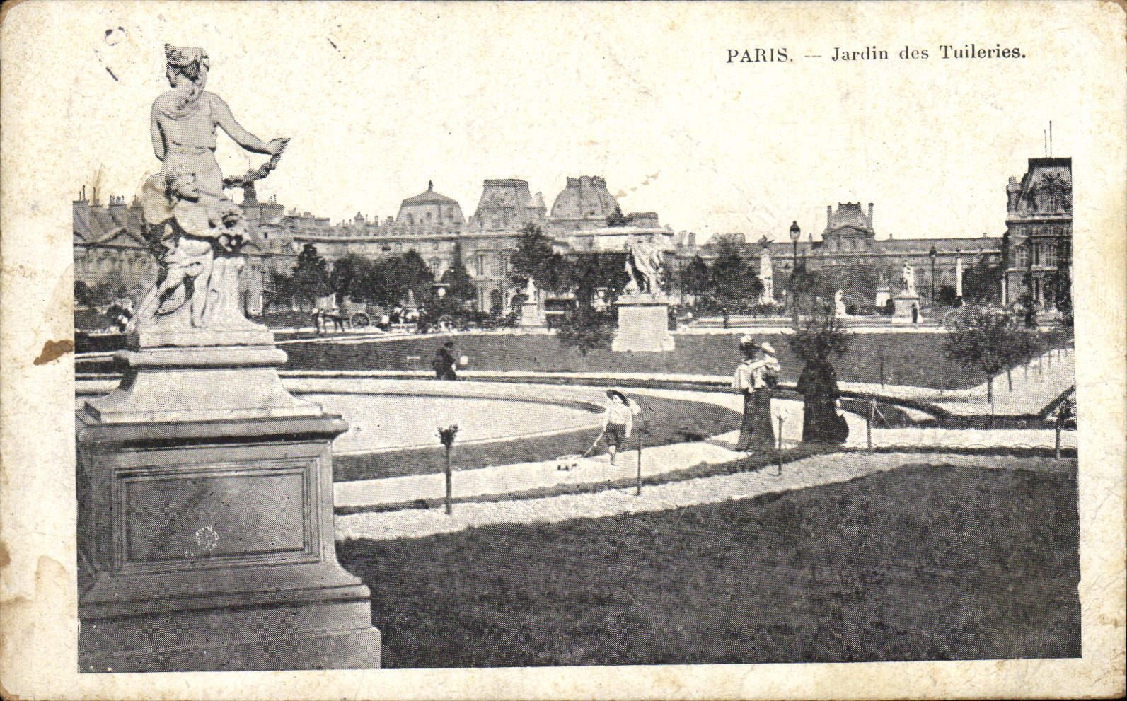 CPA Paris Jardin des Tuileries 