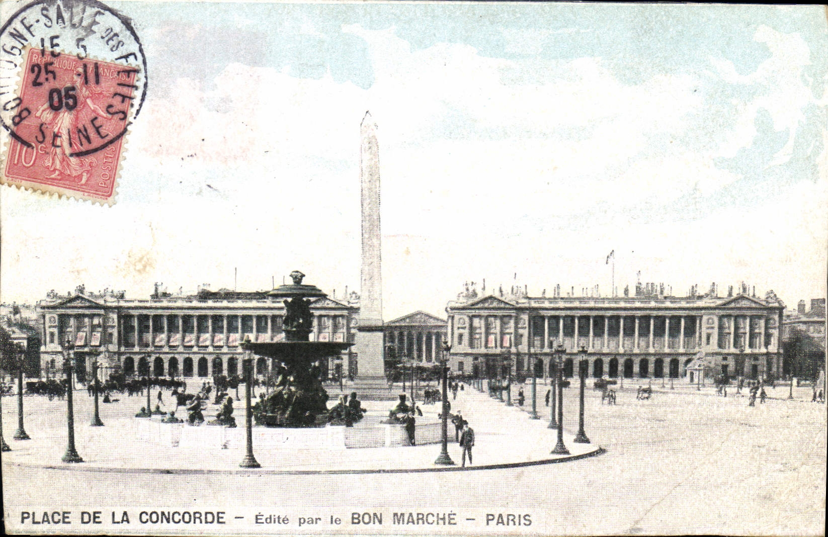 CPA Paris Place de la Concorde 