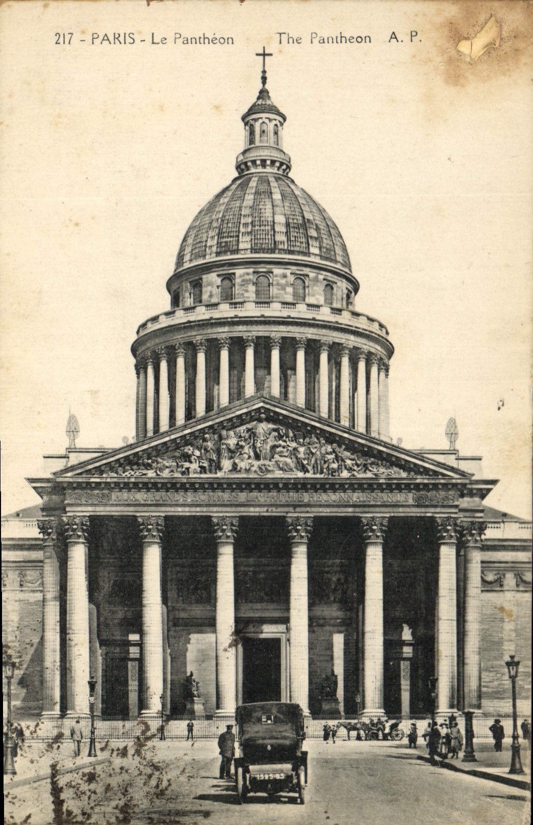 CPA Paris le Pantheon 