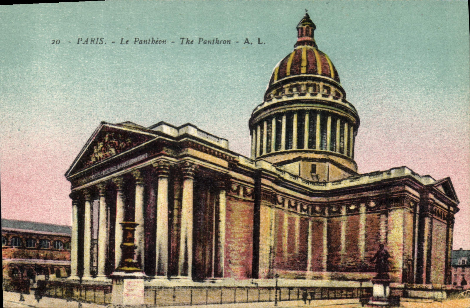 CPA Paris le Pantheon 