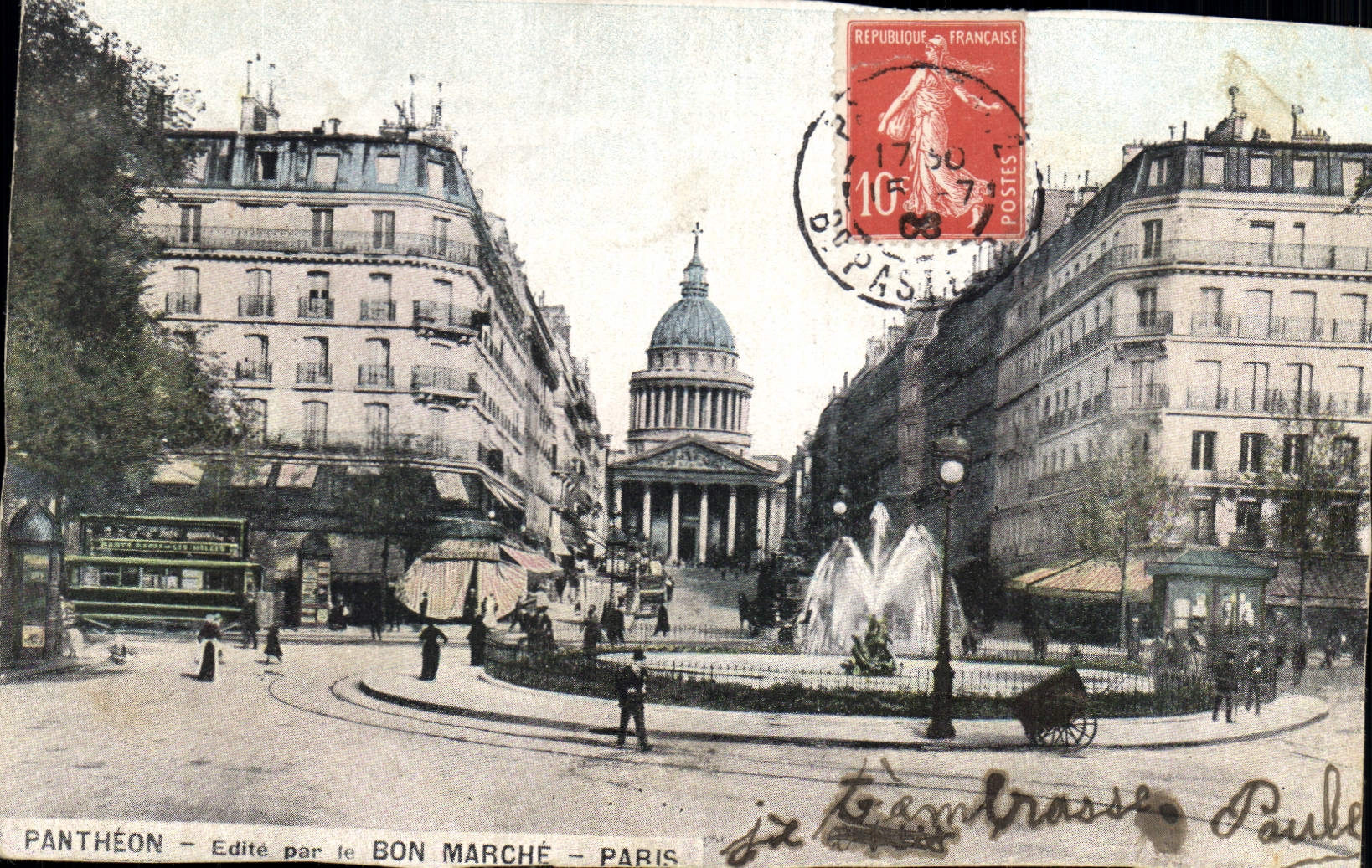 CPA Paris Pantheon 