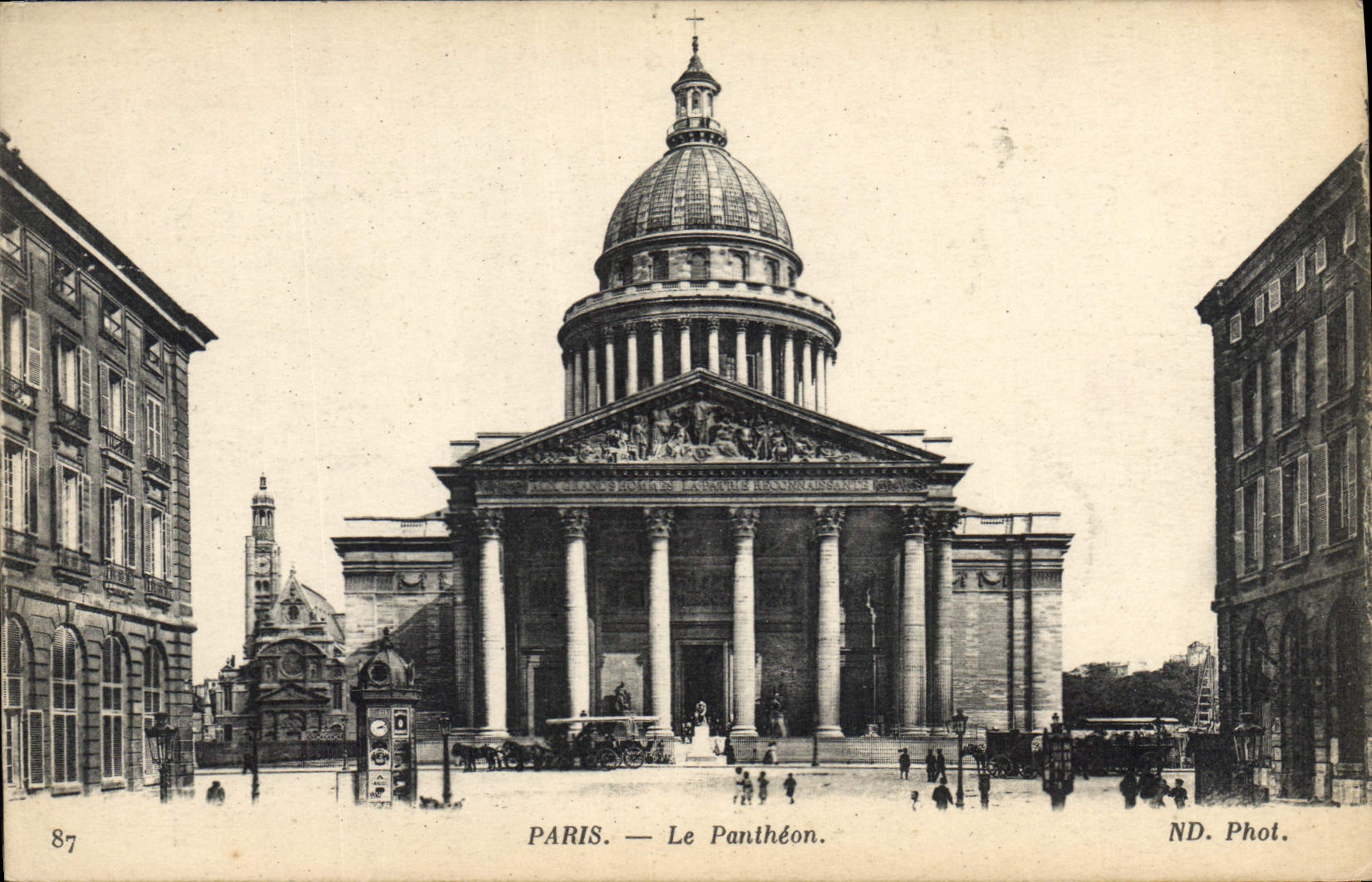 CPA Paris le Pantheon 