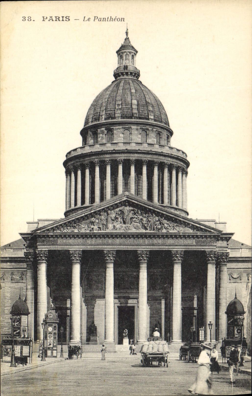 CPA Paris le Pantheon 