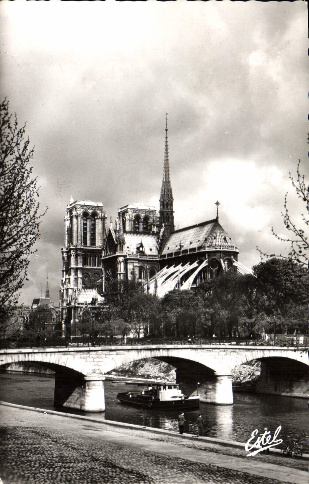 CPA Paris Notre Dame et le Porte de l'Arche