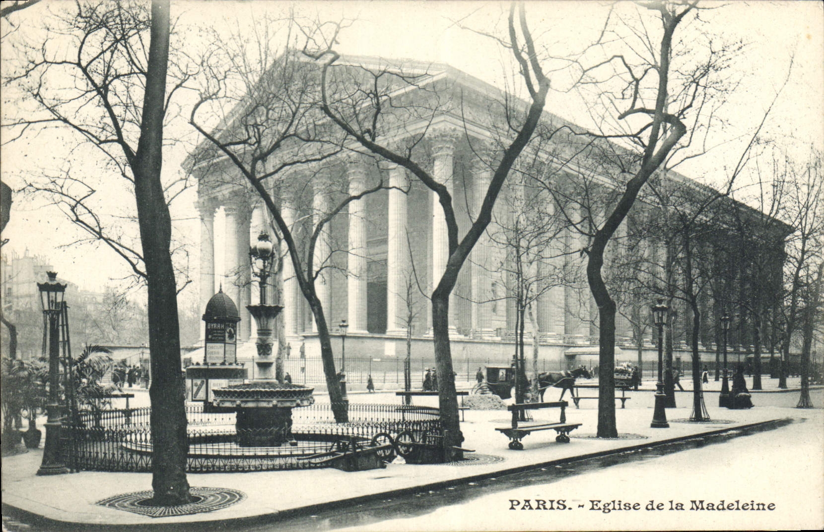 CPA Paris Eglise de la Madeleine 