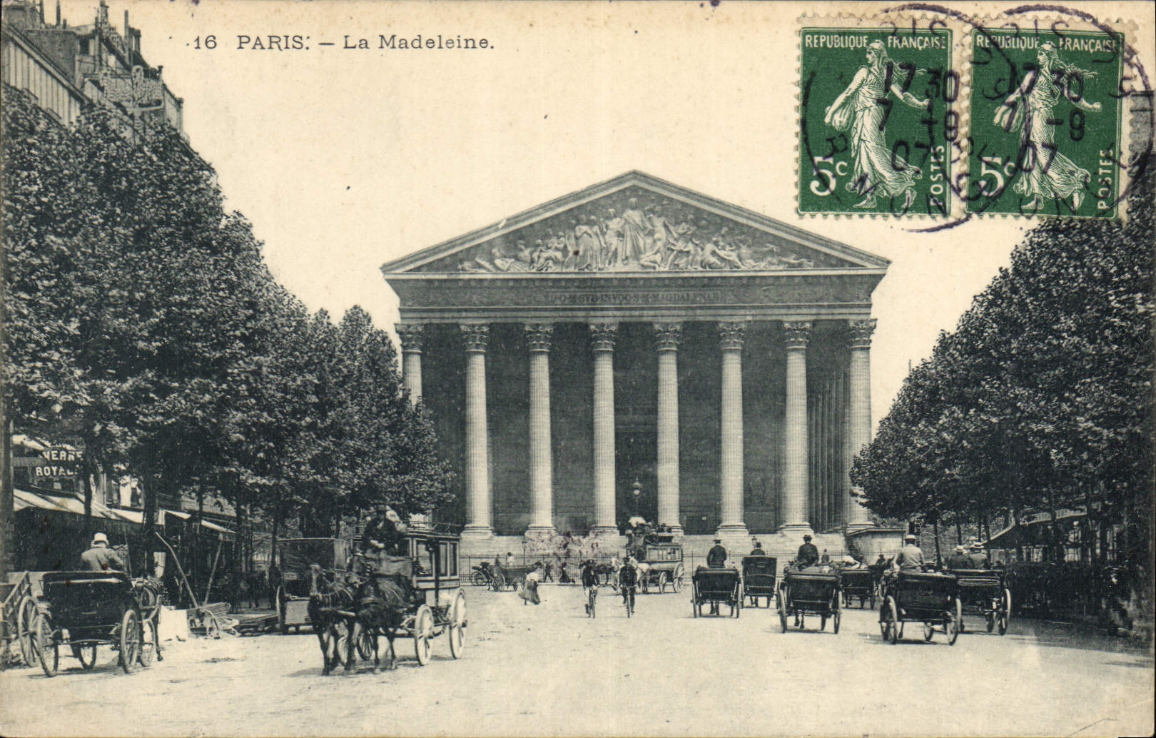 CPA Paris la Madeleine 