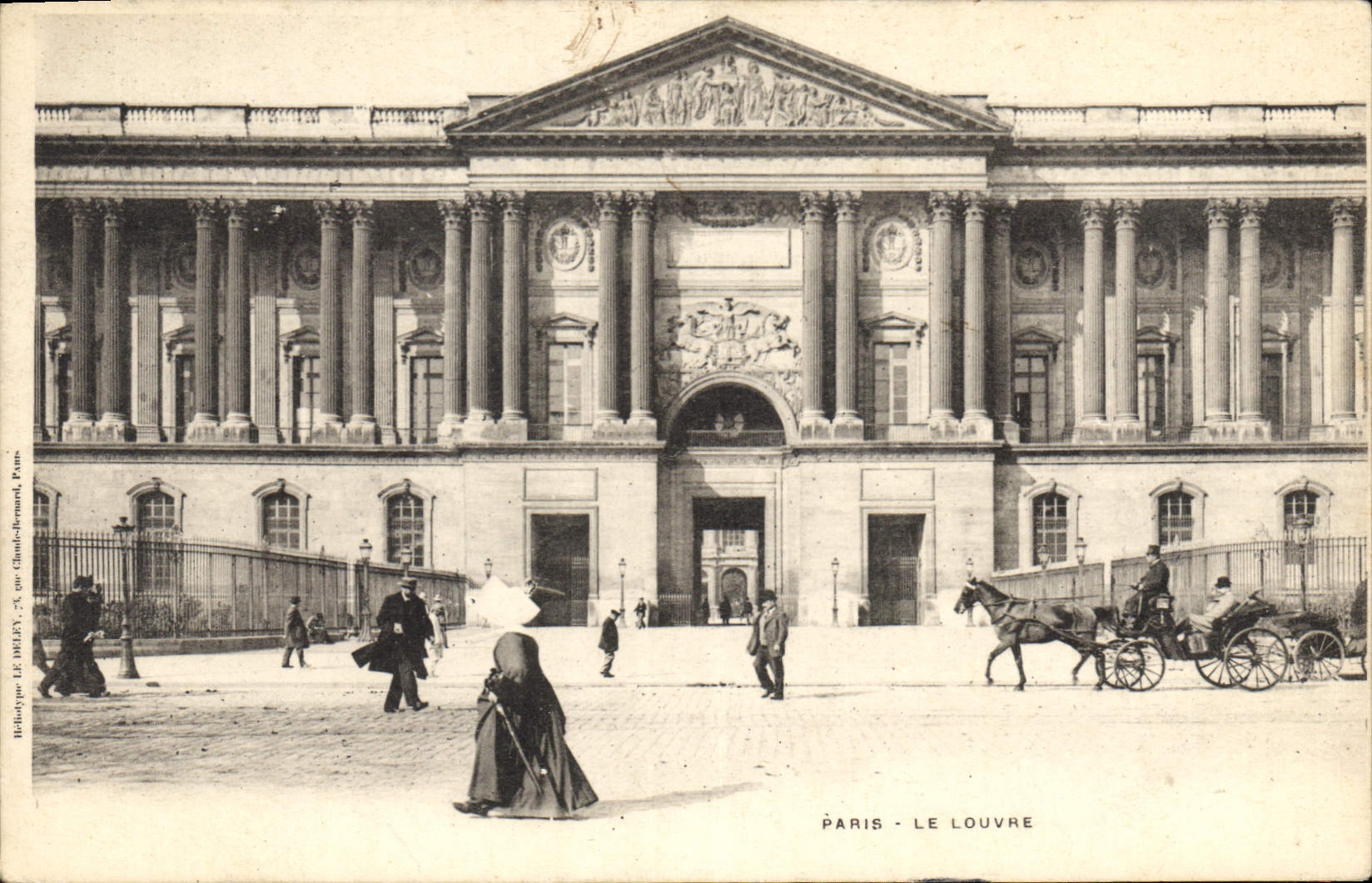 CPA Paris le Louvre 