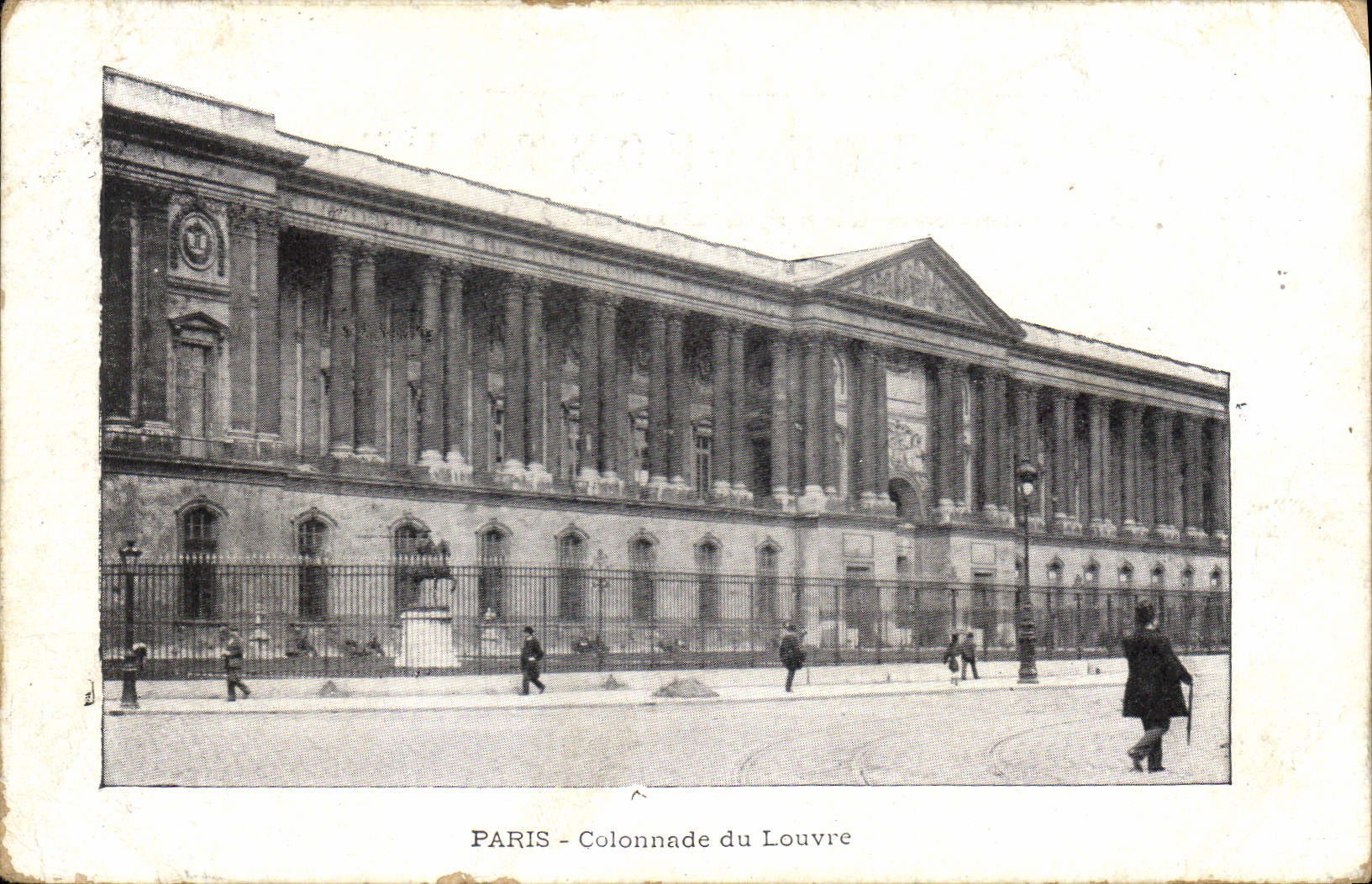 CPA Paris Colonnade du Louvre 