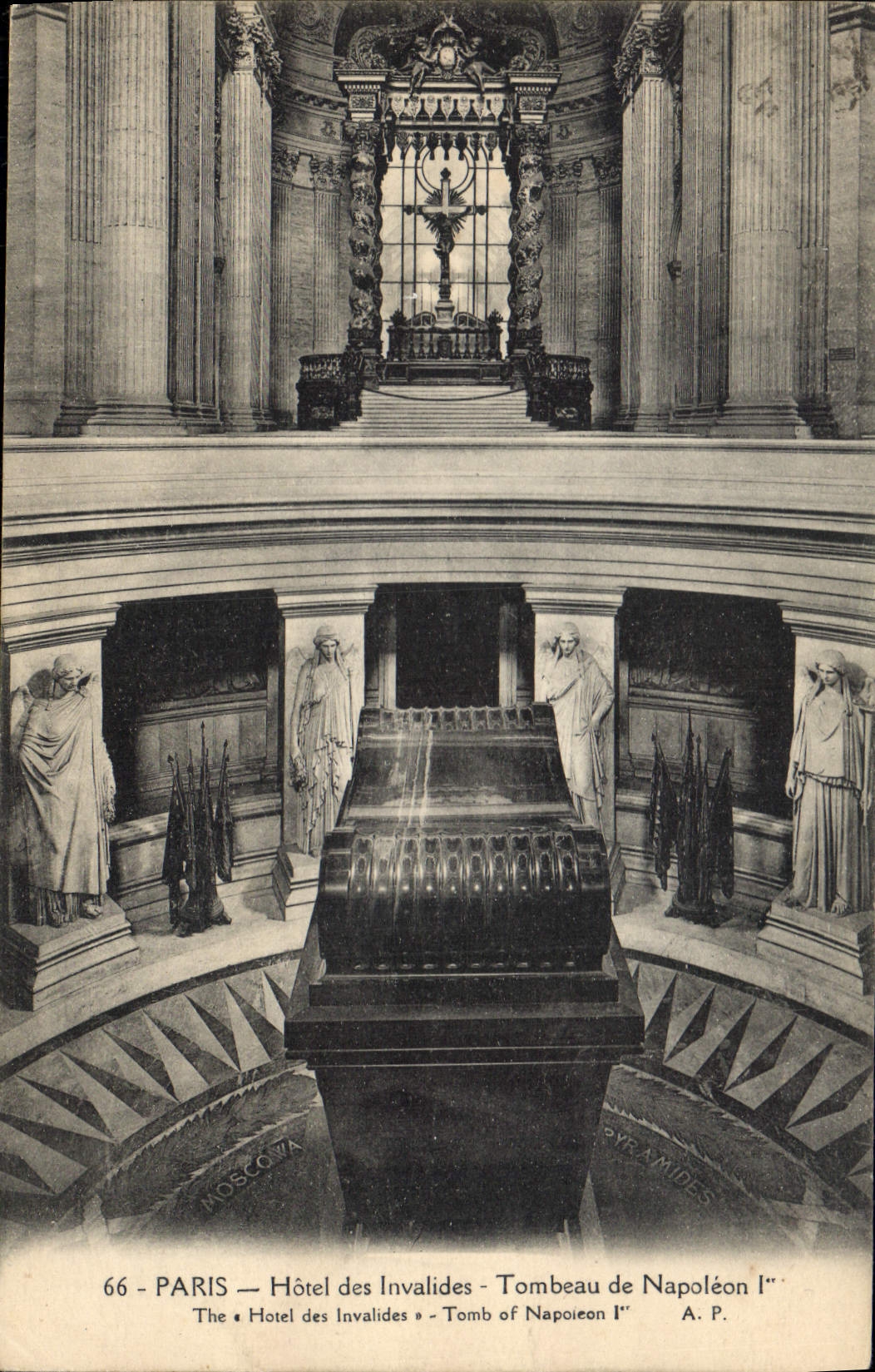 CPA Paris Hotel des Invalides tombeau de Napoleon Ier 
