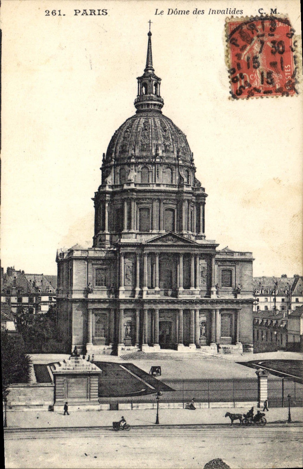 CPA Paris le Dome des Invalides 