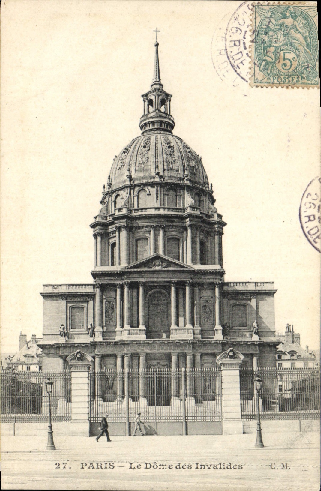 CPA Paris le Dome des Invalides