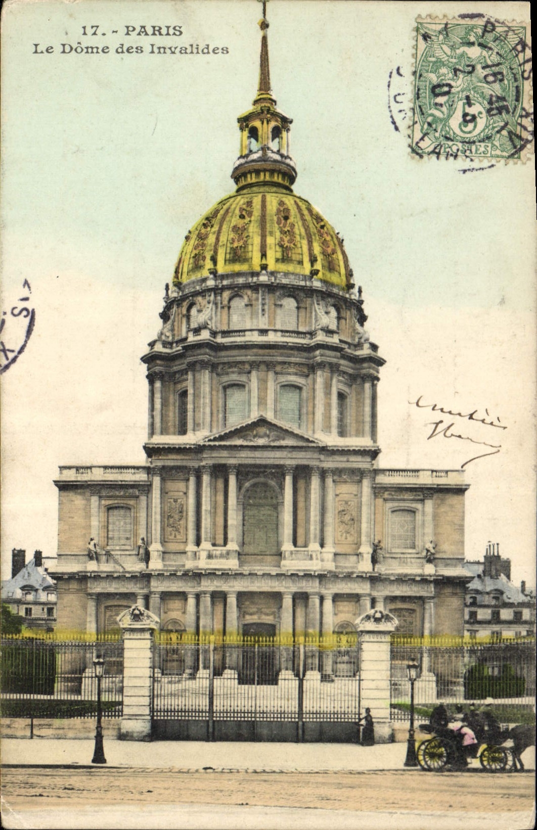 CPA Paris le Dome des Invalides