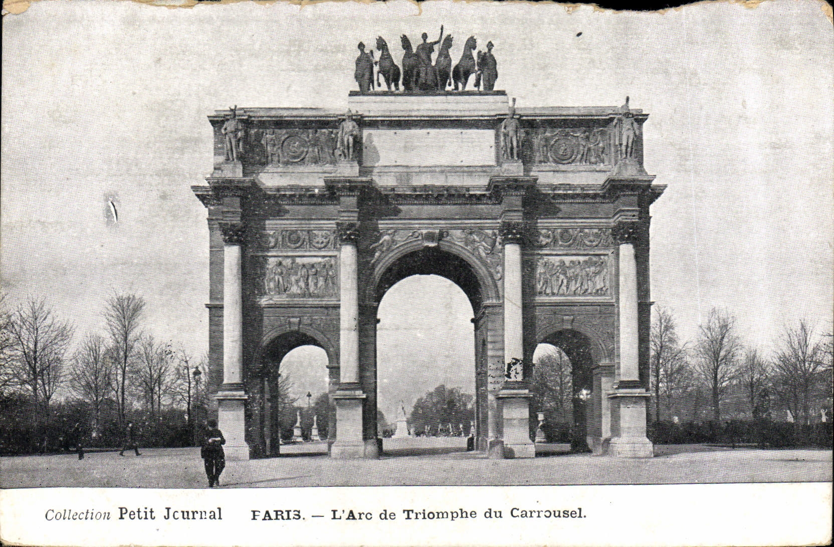 CPA Collection petit Journal Paris l'Arc de Triomphe du Carrousel 
