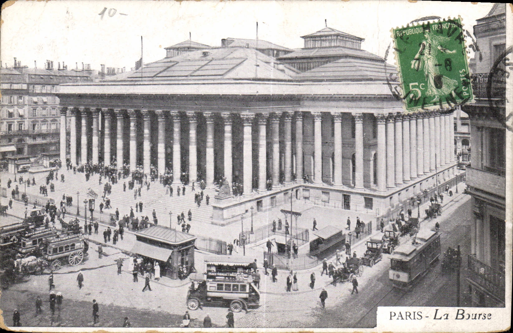 CPA Paris la Bourse 