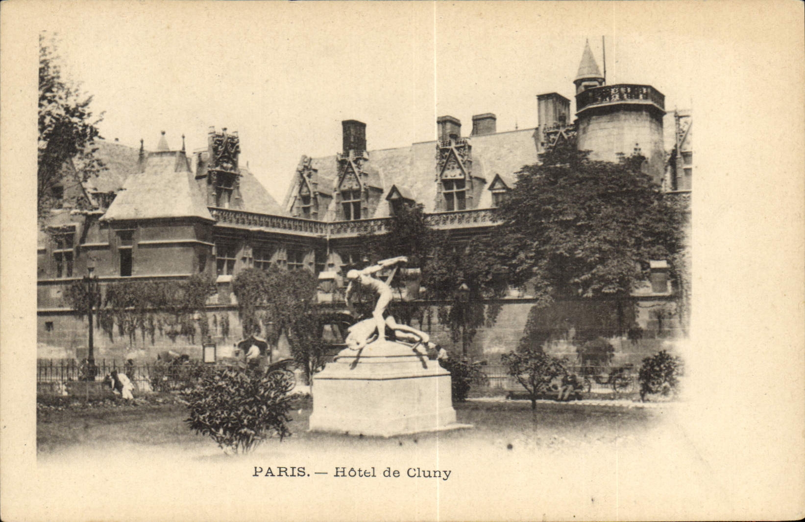 CPA Paris Hotel de Cluny 