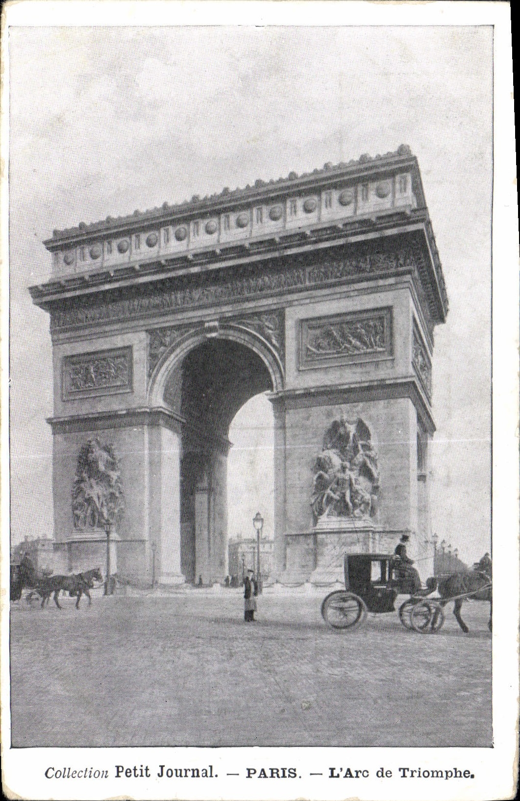 CPA Collection petit Journal Paris l'Arc de Triomphe 