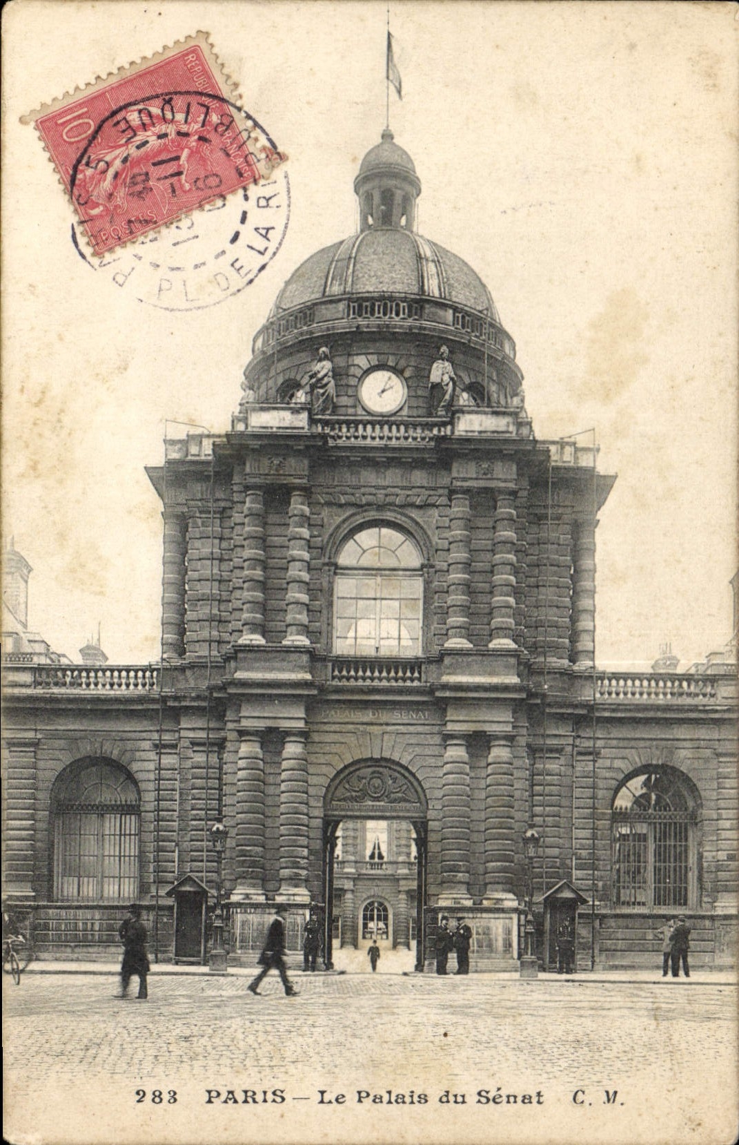 CPA Paris le Palais du Senat 