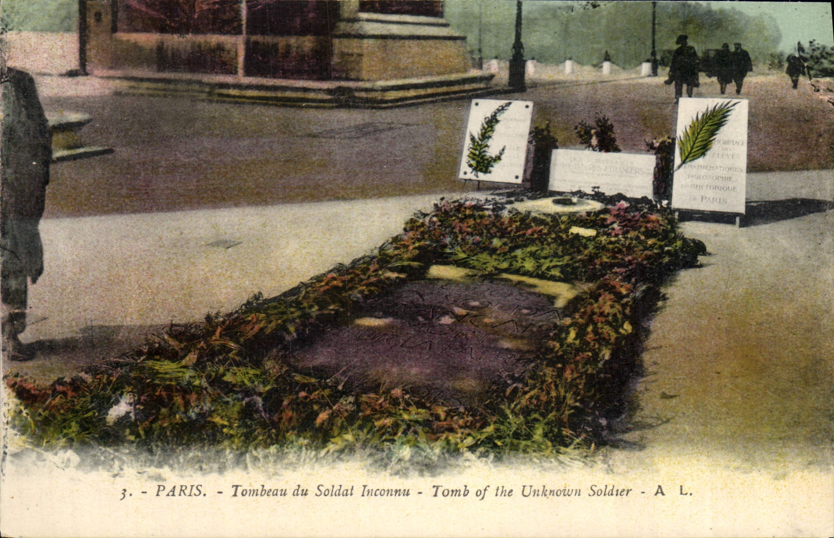 CPA Paris Tombeau du Soldat Inconnu 