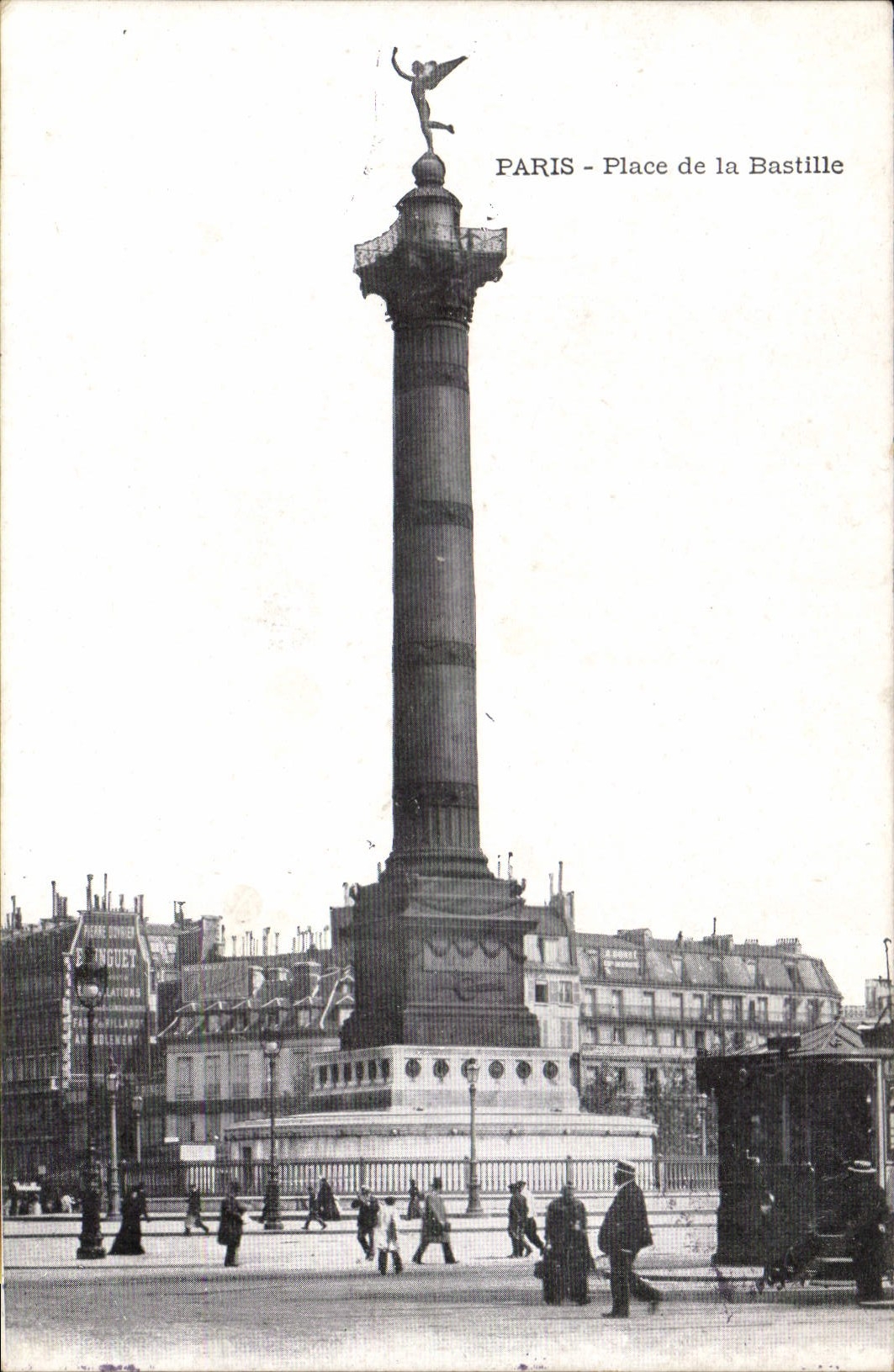 CPA Paris Place de la Bastille 