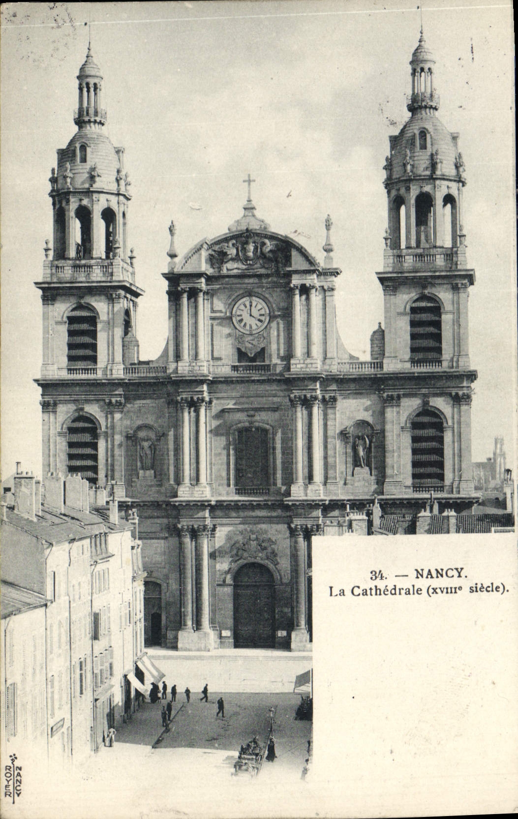 CPA Nancy la Cathedrale XVIII siecle 