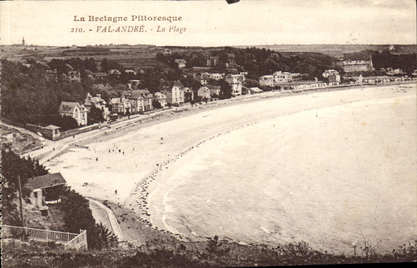 CPA Le Bretagne Pittoresque Val-Andre la Plage