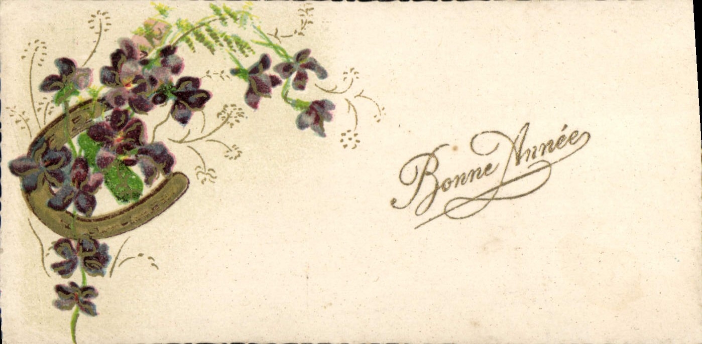 CPA Bonne Annee 